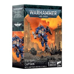 Capitaine Reacteur Dorsal et Bouclier Relique - Space Marine