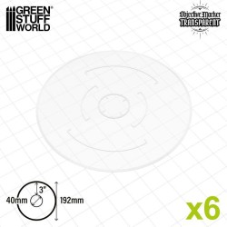 Gabarits d'objectif Basiques Transparents -WH40k (-5%)