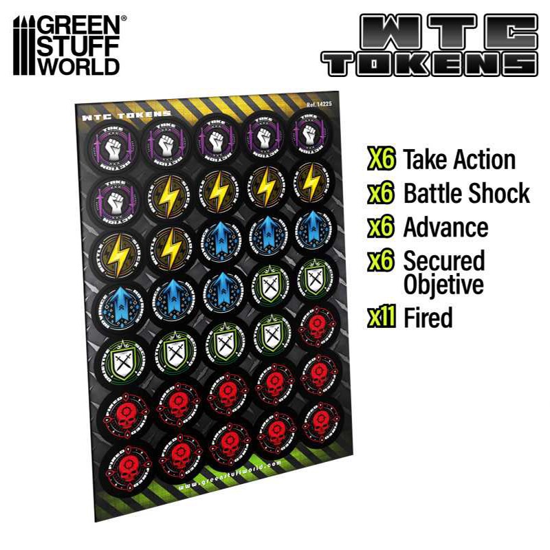Jeu de Jetons Wh40k Compatibles - 10e édition (-5%) Jeu de Jetons Wh40k Compatibles - 10e édition (-5%)