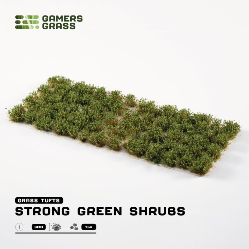 Strong Green Shrubs