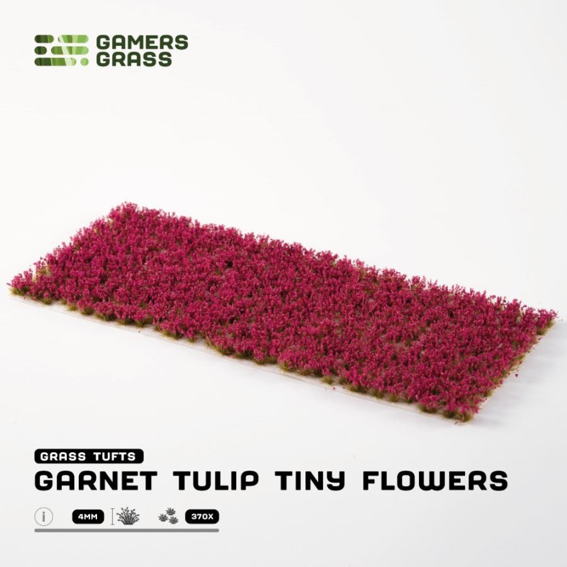 Garnet Tulip Tiny Flowers
