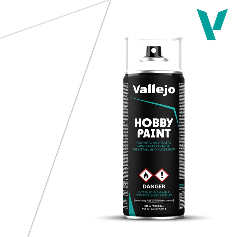 Blanc - White Primer - Hobby Paint (Bombe) Blanc - White Primer - Hobby Paint (Bombe)