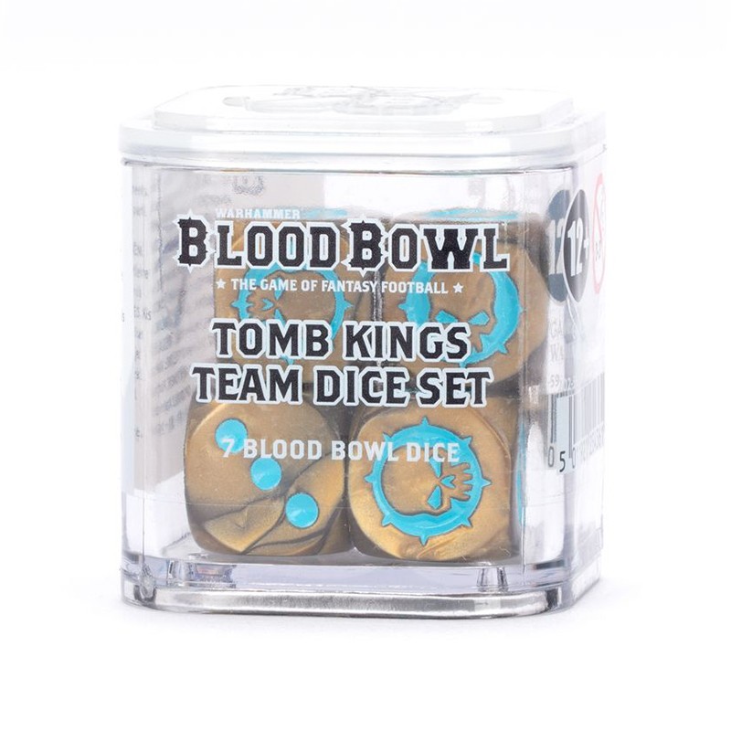 Dice Set - Tomb King - Blood Bowl (Set de Dés)