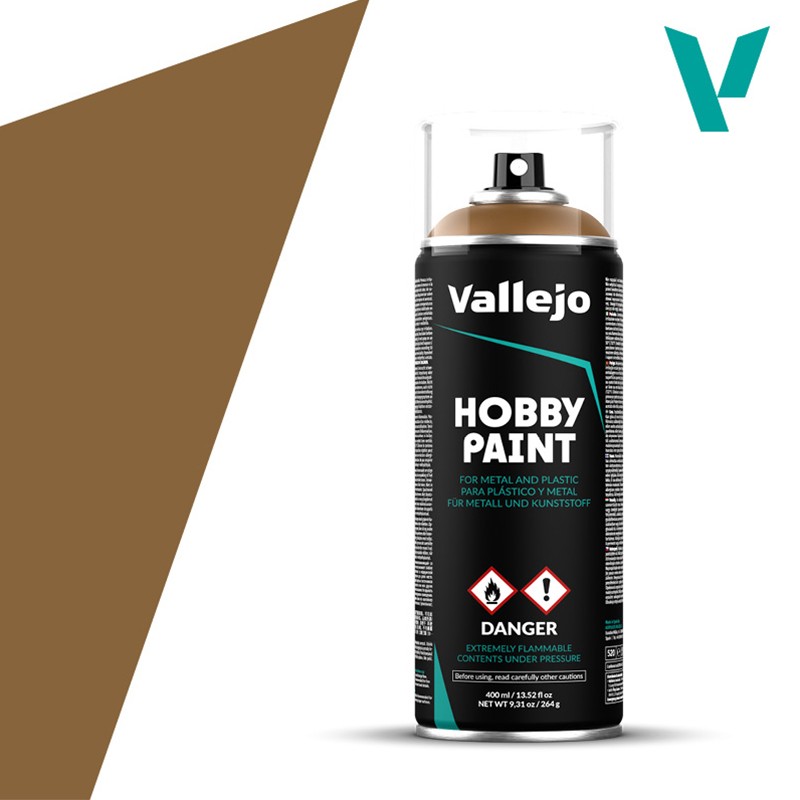 Marron Cuir - Leather Brown - Spray - Hobby Paint (Bombe)