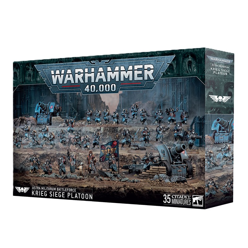 Battleforce - Krieg Siege Platoon - Astra Militarum