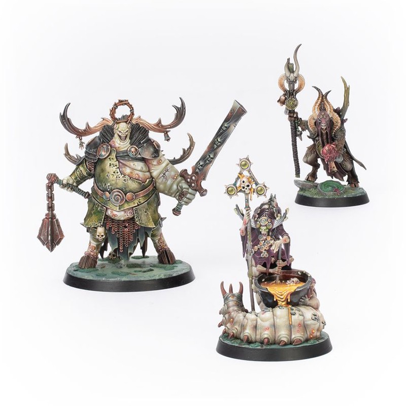 Figurine Warhammer Pox Verogueux (Rotbringers De Nurgle) - Darkwater - Comme Neuf Dégrappé