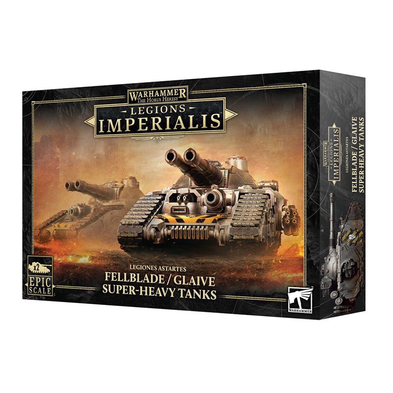 Fellblade / Glaive Super-Heavy Tanks - Legions Imperialis HH