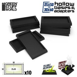 Adaptateur pour socle plastique 30 à 60 mm - Socles