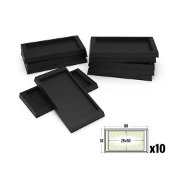 Adaptateur pour socle plastique 30 à 60 mm - Socles