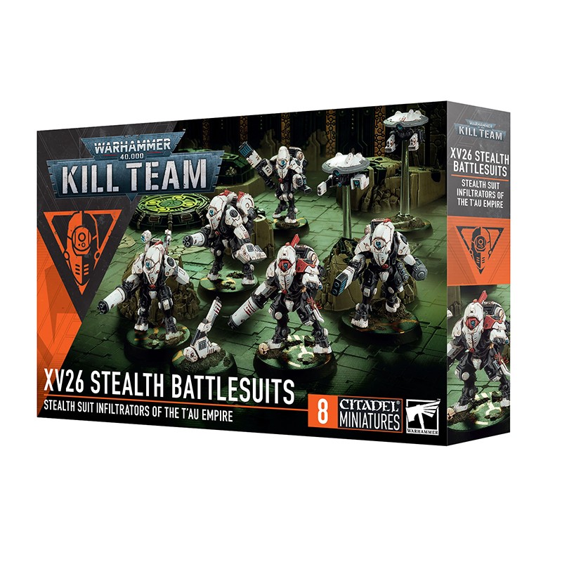 Exo-Armures XV26 Stealth - Kill Team