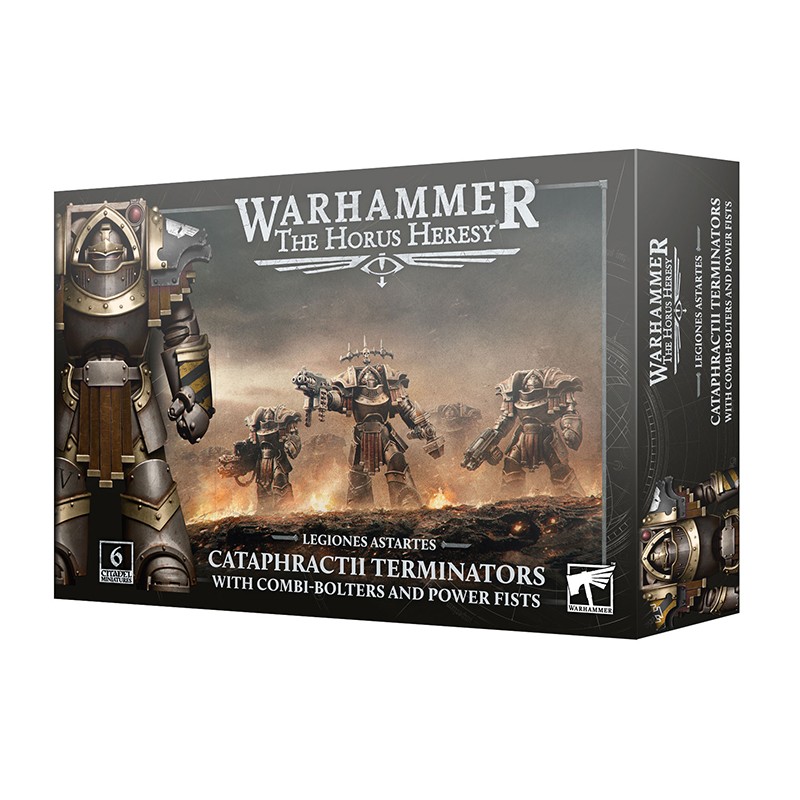 Terminators Cataphractii - Combi-bolters et Gantelets Énergétiques - Horus Heresy
