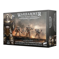 Terminators Cataphractii - Chargeurs Volkites et Masses Énergétiques - Horus Heresy