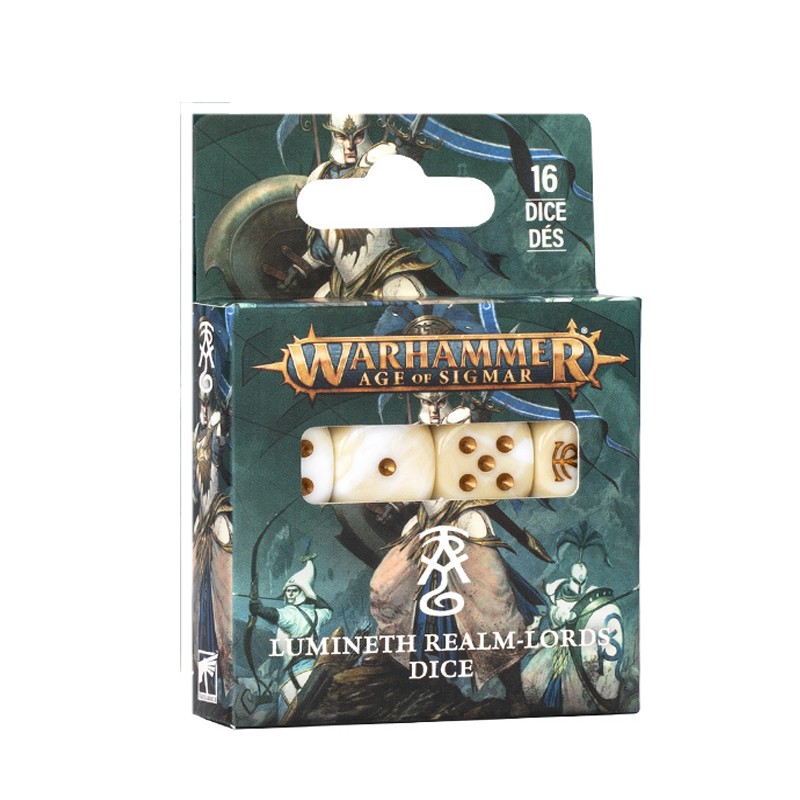 Set de Dés - Lumineth Realm-lord (Dice Set)