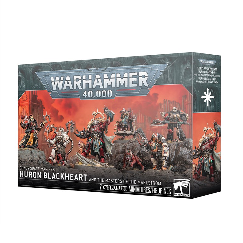 Huron Blackheart et les Maîtres du Maelström - Chaos Space Marines