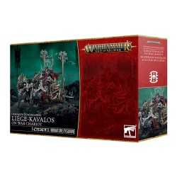 Suzerain-Kavalos sur Char de Guerre - Ossiarch Bonereaper