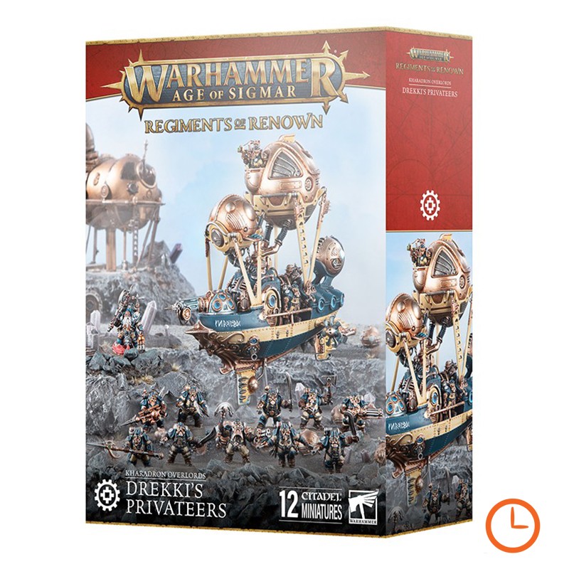 Régiment Renom - Corsaires de Drekki - Kharadron Overlords