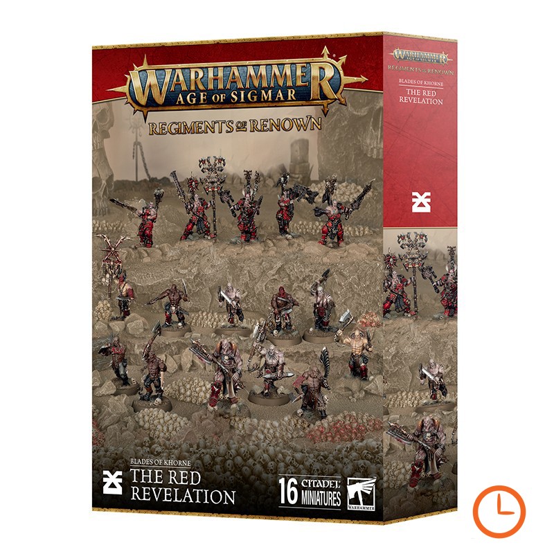 Régiment Renom - La Révélation Rouge - Blades of Khorne