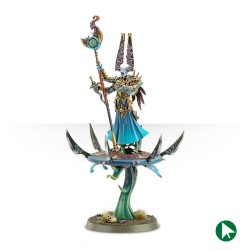 Invocateur Cachectique sur Disque - Disciples de Tzeentch