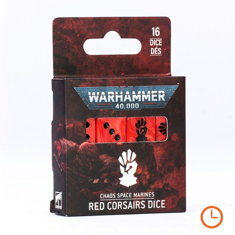 Set de Dés - Red Corsairs (Dice Set)
