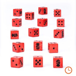 Set de Dés - Red Corsairs (Dice Set)