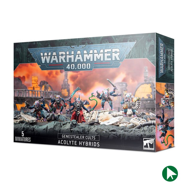 Acolyte Hybrids / Hybrid Metamorphs - Cults Genestealer