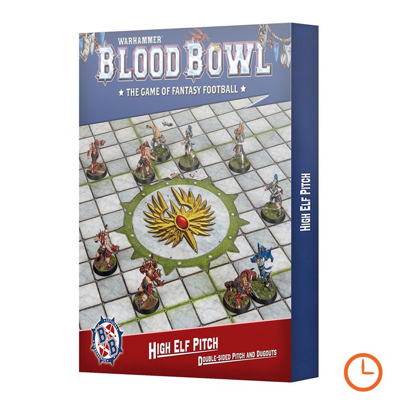Terrain et Fosses Double Face - Haut Elfes - Blood Bowl
