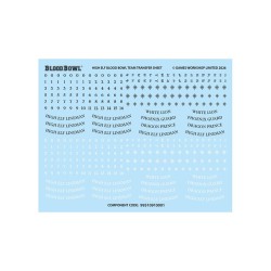 Équipe d'Haut elfes - Blood Bowl (Caledors Dragons)