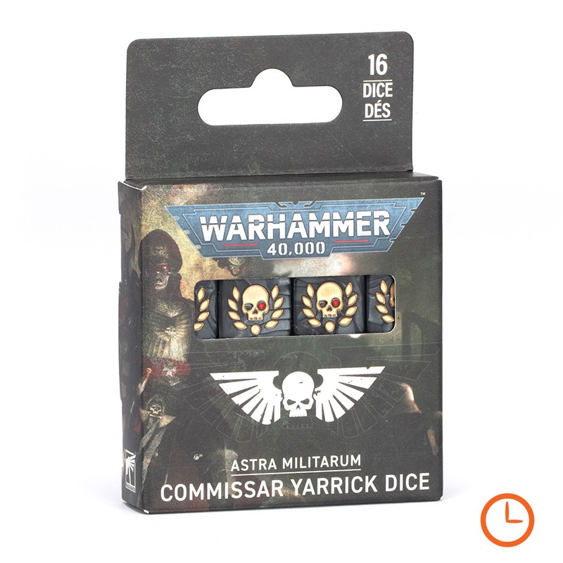 Set de Dés - Commissaire Yarrick (Dice Set)