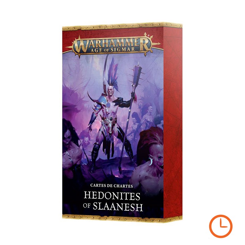 Cartes de Chartes - Hedonites of Slaanesh (Français)