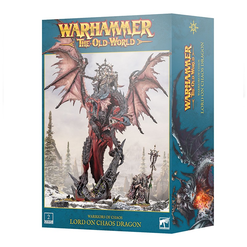 Seigneur sur Dragon du Chaos - Guerriers du Chaos (Sorcier)