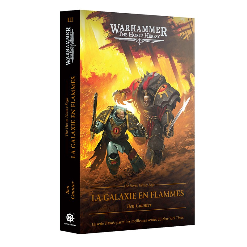 Livre - The Horus Heresy Saga - La Galaxie en Flamme (FR)