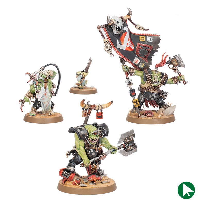 Ékipe de Kommandement - Orks