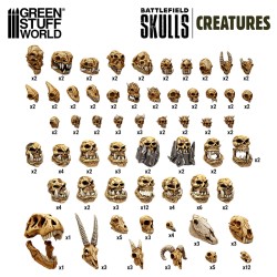 300x Crânes de Créatures 1:48 -1:35 (-5%)