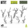 Branches d'arbre cassées 1:72 - 1:48 - 1:35 - Décors - Résines (-5%)
