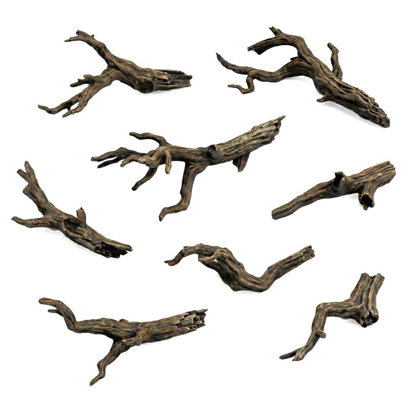 Branches d'arbre cassées 1:72 - 1:48 - 1:35 - Décors - Résines (-5%)
