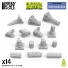 Ruines de Colonnes Grecques 1:48 - 1:35 - Décors - Résines (-5%)