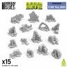 Ruines de Murs en Pierre​ 1:48 - Décors - Résines (-5%)