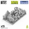 Ruines de Murs en Pierre​ 1:48 - Décors - Résines (-5%)