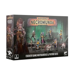 Escher Gang Matriarchs & Phyrr Cats - Necromunda