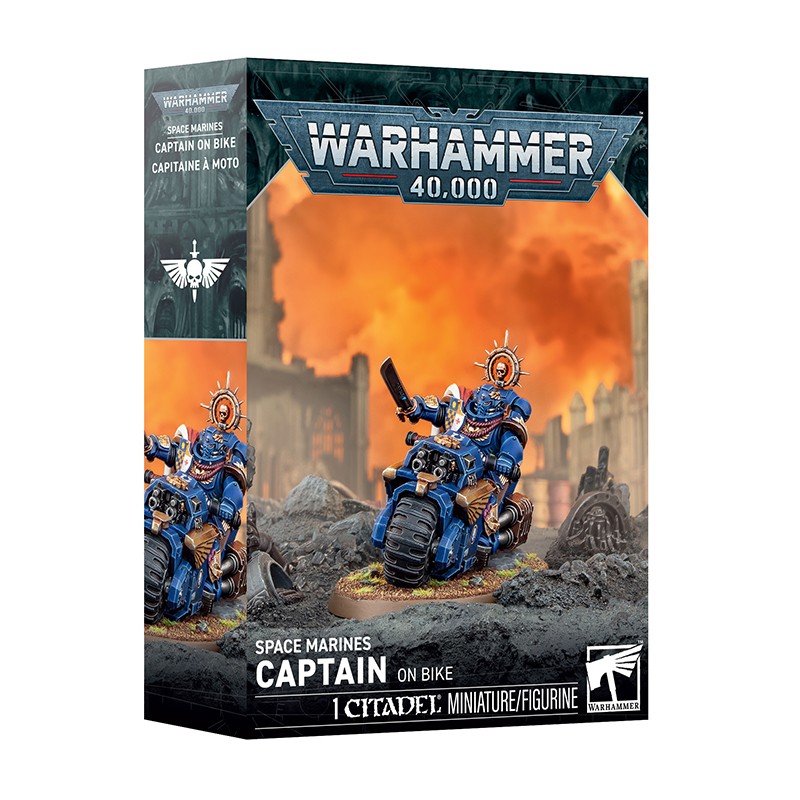 Capitaine à Moto - Space Marines