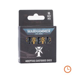 Set de Dés - Adeptus Custodes (Dice Set)