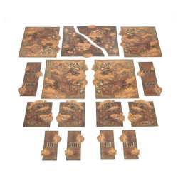 Champ de Bataille Armageddon - Battlefield (Terrains prépeints)
