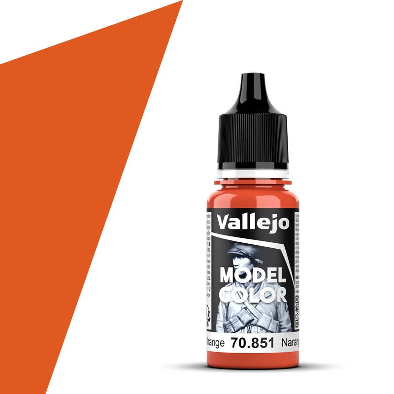 Orange Intense - Bright Orange - Model Color