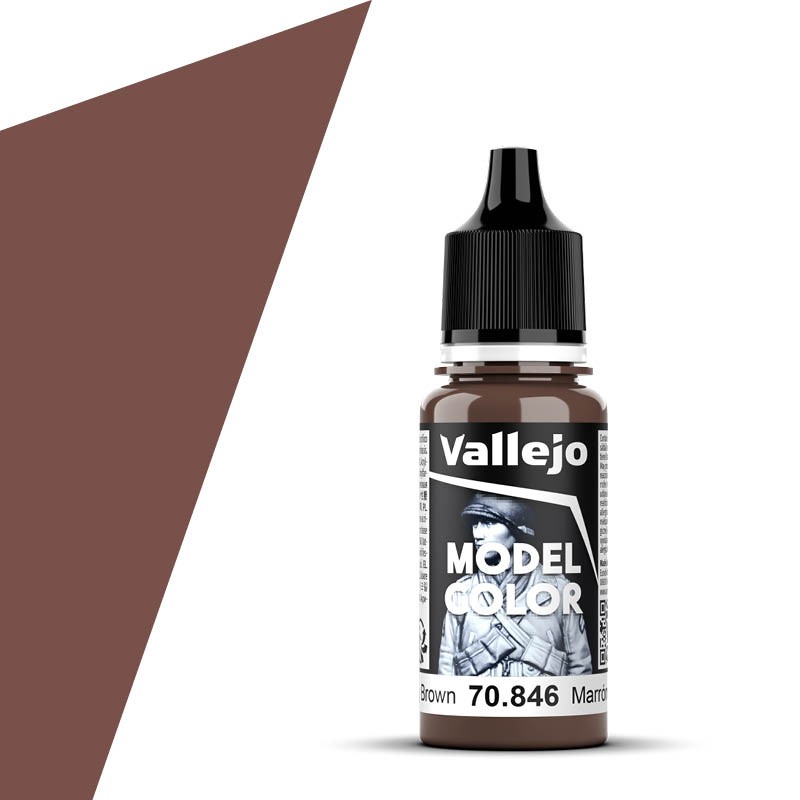 Marron Acajou - Mahogany Brown - Model Color