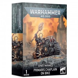 Chapelain à Moto - Space Marines