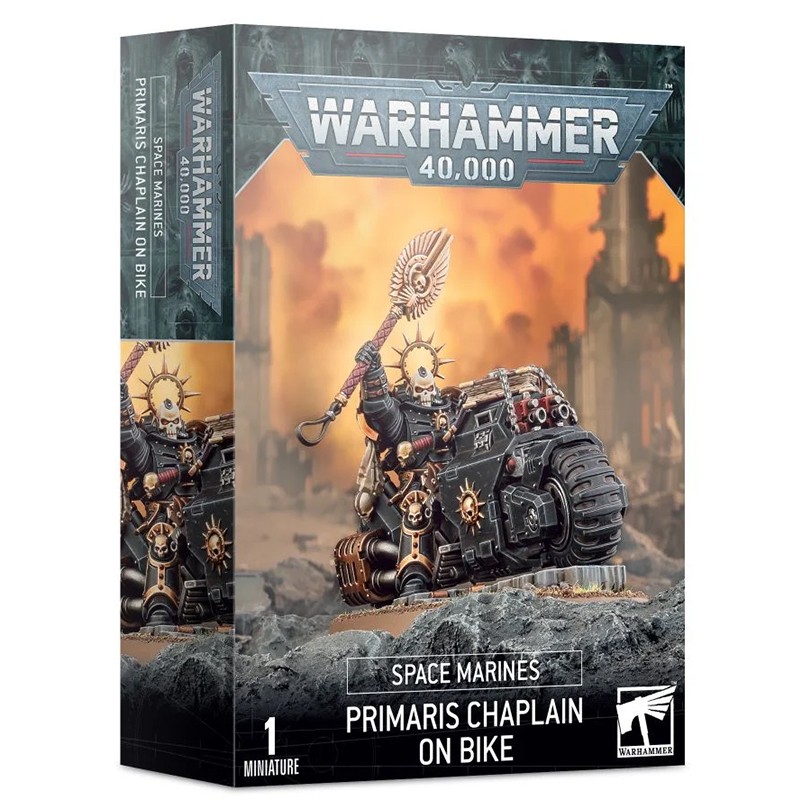 Chapelain à Moto - Space Marines Chapelain à Moto - Space Marines