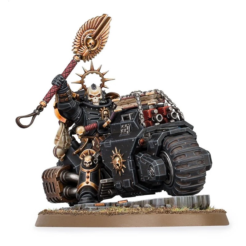 Chapelain Primaris à Moto - Space Marines