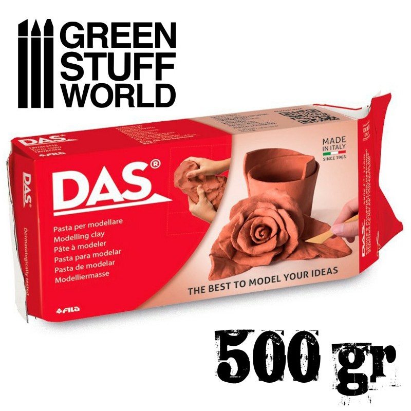 Pâte à modeler DAS Terracota - 500gr - Colles (-20%)