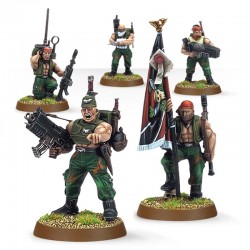 Escouade d'État-Major de Catachan - Astra Militarum