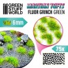 Touffes d'herbe Martienne (6mm) - FLUOR GRINCH GREEN - Flocage (-10%)